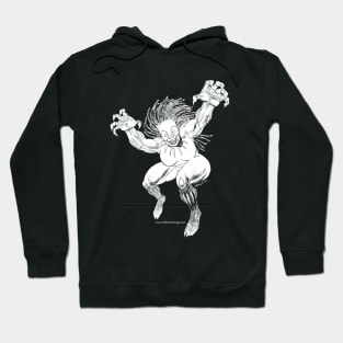 MSAB! BlackPantherBlackout Black and White Hoodie